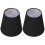 2 Pcs Iron Cloth Fabric Lampshade Pendant Light Fixture Accessory 1