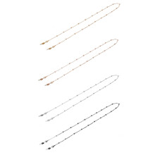 4 Pcs Eyeglass Holder Zinc Alloy Chain Anti Glasses Strap Eyewear Rope