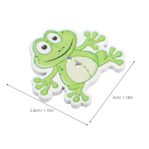 50 Pcs Novelty Buttons For Crafts Decorative Sewing Scrapbooking 2