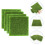 4 Pcs Simulation Green Turf Landscaping Decor Outdoors Patch 5