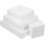 Decorative Foams Cake White For Handmade Crafts 4pcs 6in 9