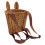 Woven Basket Brown Storage For Families Ce Performances 1pcs 1