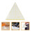 Raindrops  2 Pcs Sewing Ruler Satin Ornament Mister Crested Humidifier 2