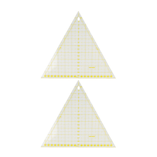 Raindrops  2 Pcs Sewing Ruler Satin Ornament Mister Crested Humidifier