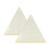 Raindrops  2 Pcs Sewing Ruler Satin Ornament Mister Crested Humidifier 5