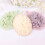 3pcs Solid Ball Practical Bath Bubble Making Net Bath Scrub Tool 8