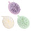 3pcs Solid Ball Practical Bath Bubble Making Net Bath Scrub Tool 1
