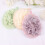 3pcs Solid Ball Practical Bath Bubble Making Net Bath Scrub Tool 5