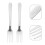 Children Fork Silver 8pcs 6.88x0.98x0.04in 2