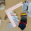Quilting Ruler L Square Curve Pink Plastic 2pcs 6