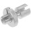 Écrou Leviers Vtt Aluminium Argent Robuste 10