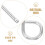 Extinguisher Pull Pin Silver Iron 20pack 8