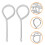 Extinguisher Pull Pin Silver Iron 20pack 9