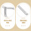 Extinguisher Pull Pin Silver Iron 20pack 7