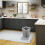 Small Trash Can Grey Pp Easy Cleaning For Kitchen 1pack 9