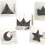 Sofa Pillows Dark Grey Cushion Support Bedroom Comfort 1pack 2