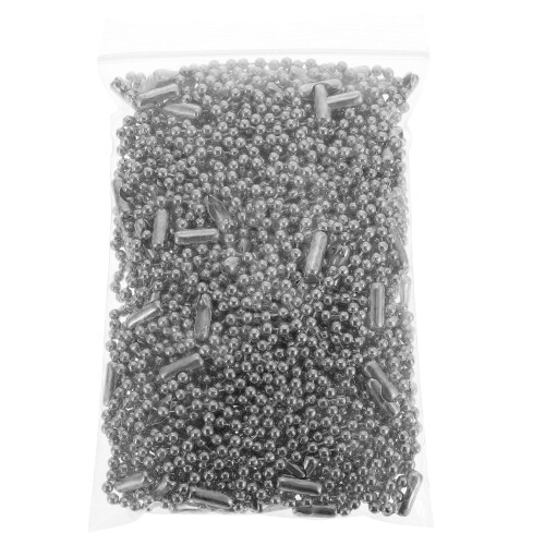 Raindrops Key Chain Beads Bead Chains Iron Random Color 100pcs