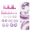 Ear Expander Ear Expander 1 Set 52pcs 0.47x0.47in 4