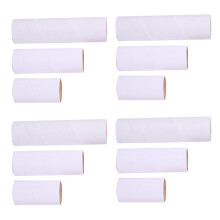 Paper Craft Supplies Craft Rolls White 12pcs 3.9in Across
