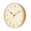 Silver Wall Clock Solid Wood Tv Background Decoration Office 9