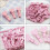 50St Knijpers Roze Hart Mini Clips Memo Postkaart Decor 8