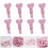 50St Knijpers Roze Hart Mini Clips Memo Postkaart Decor 6