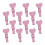 50St Knijpers Roze Hart Mini Clips Memo Postkaart Decor 7