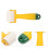 Rolling Seam Presser Quilting Rolling Wheel Plastic 1set 4