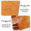 1pack Sealing Wax Block Golden Rectangular Block Wax Sealer 8