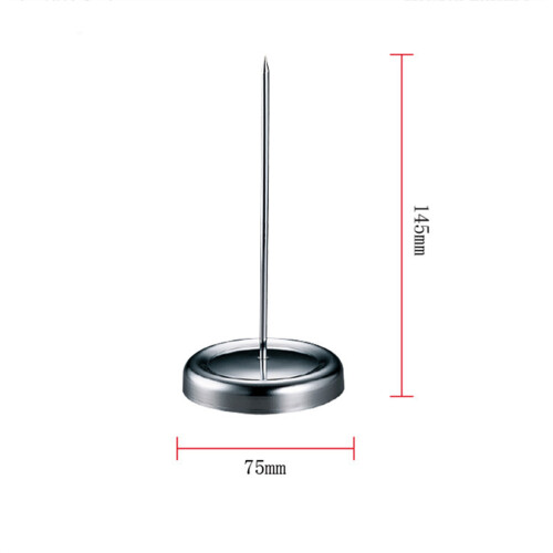 Spike Paper Receipt Holder Note Restaurant Spindle Bill 1