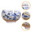 Blue And White Porcelain Decor Ceramic Teacup Man 4