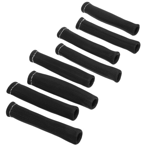 8 Pcs Heat Shield Wire Insulation Sleeve Cable Connector Boots Cover 1