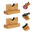 Baseball Bat Display Rack Bamboo 1 Pair 4