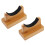 Baseball Bat Display Rack Bamboo 1 Pair 5