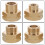4pcs Adapter For Gas Filling Small Converter Camping Use 8