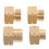 4pcs Adapter For Gas Filling Small Converter Camping Use 11