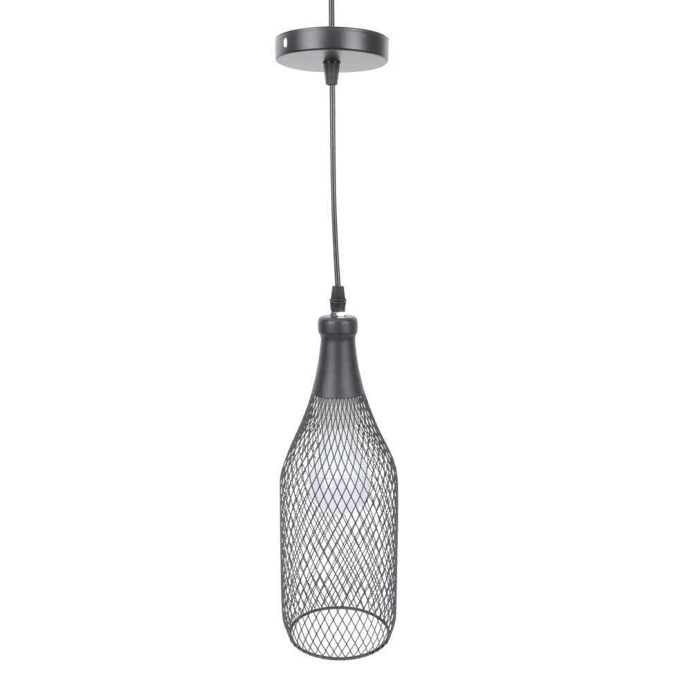 Hanging Lamp Black Iron For Comfortable Atmosphere-image-OPC-PK8FP5F-NEW