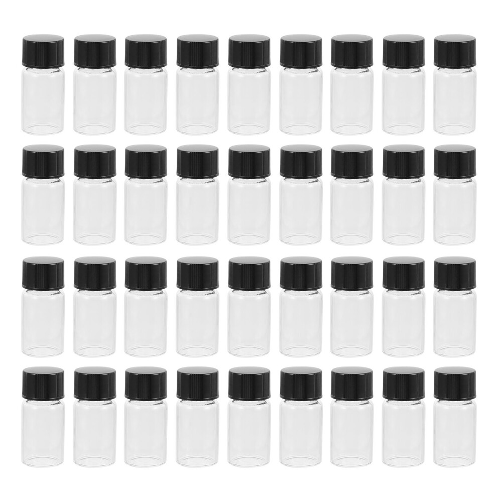 100 Pcs Refillable Glass Sample Vial Bottles Travel-image-OPC-PK8FP8T-NEW