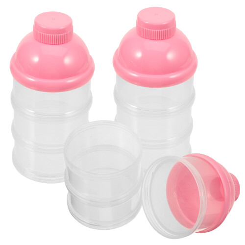 Plastic Powder Container Set 3 Pieces Storage Box 2