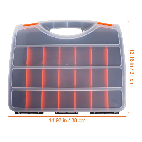 Plastic Bins For Storage With Lids Small Container Tool Pocket Watch 1