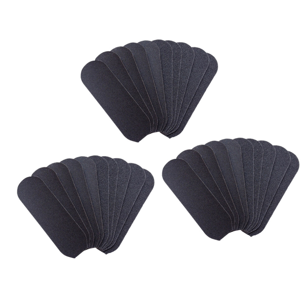 Vaguelly 50 Pcs Pedicure File Refill Pads Replacement 80 Grit Files Sandpaper