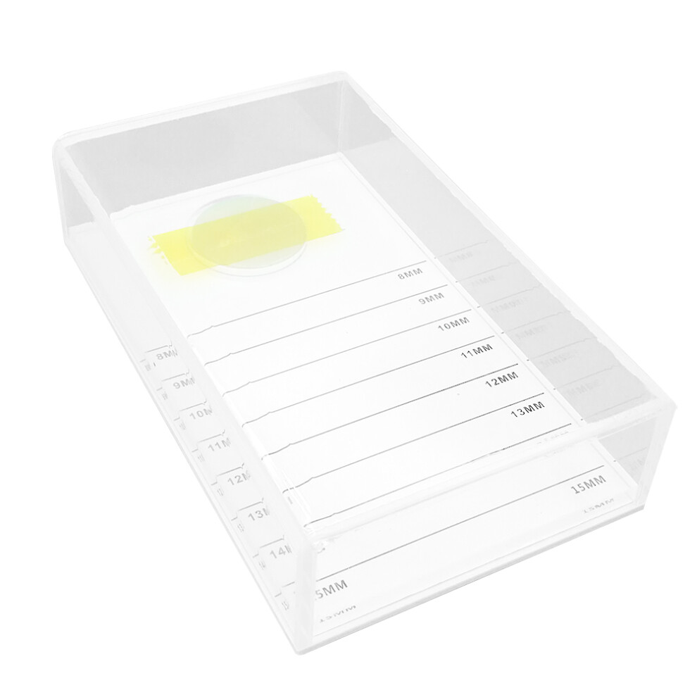 Vaguelly White Mlins Eyelash Extension Pallet Storage Plate Eyelashes Grafted