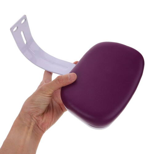 Safety Back Cushion Purple Plastic For Comfortable Use 1set 2