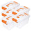 5 Pcs Compartment Large Storage Boxes With Lids Office 1