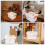5 Pcs Compartment Large Storage Boxes With Lids Office 9