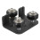 3d Printer Extruder Support Plate Black Aluminum Smooth Surface 1