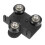 3d Printer Extruder Support Plate Black Aluminum Smooth Surface 6