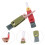 2Pièces Brosse Nettoyante Portable Long Maison 5