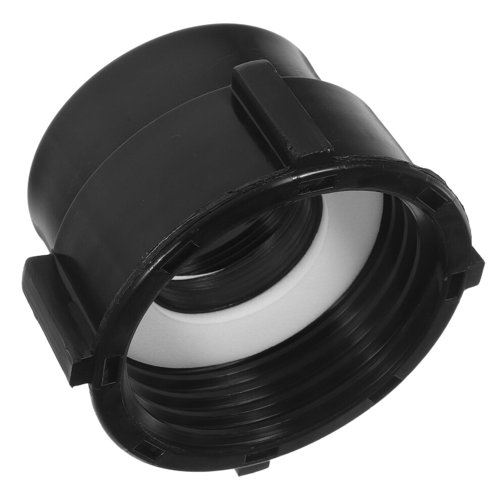 Water Tank Adapter Ibc Tote Valve Adapter Black 1Pcs 3163069637505