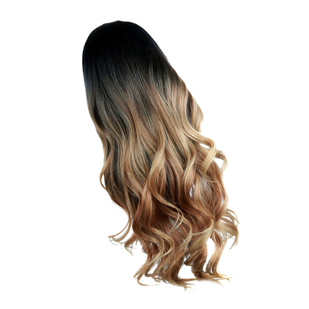Vaguelly Neon Wigs For Women Lightweight Color Gradient Miss